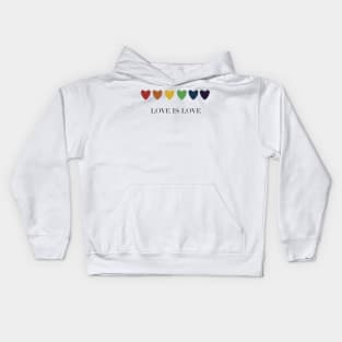 Love is love Kids Hoodie